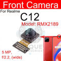 Front Camera Module for Realme C11 C12 C15 C17 C21 C21y C25 C25Y Selfie Camera.