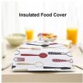 Foldable Insulated Food Cover with Aluminum Foil. 
