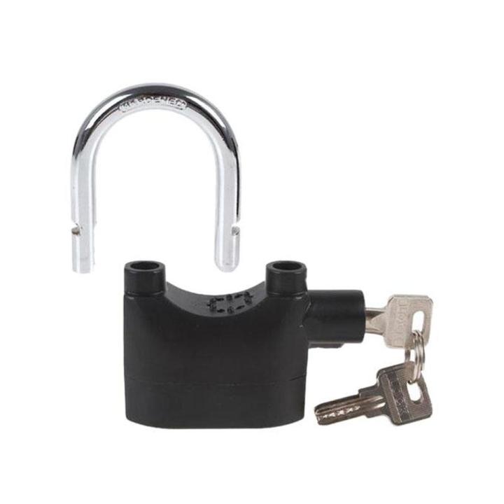 Safty Security alarm lock - black