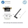 Anxinke 24G millimeter wave radar Rd-01 human presence sensor induction module with WiFi and Bluetooth function.
