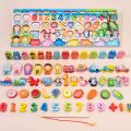 Russian Printing Montessori Educational Wooden Toys for Children Busy Board Math Toys Fishing Toys Early Educational Toys. 