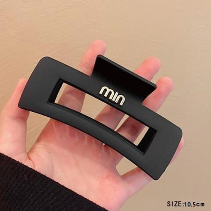 Matte%20Black%20Hair%20Clip%20For%20Women%20Fashion%20Elegant%20Hairgrips%20Large%20Hair%20Claw%20Clips%20MJD%20-%20Image%208