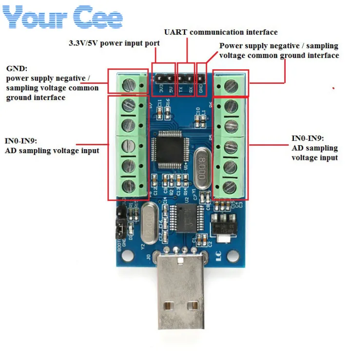 Stm32f103c8t6%20Usb%20Interface%2010%20Channel%2012bit%20Ad%20Sampling%20Data%20Acquisition%20Stm32%20Uart%20Communication%20Adc%20Module%20-%20Image%202