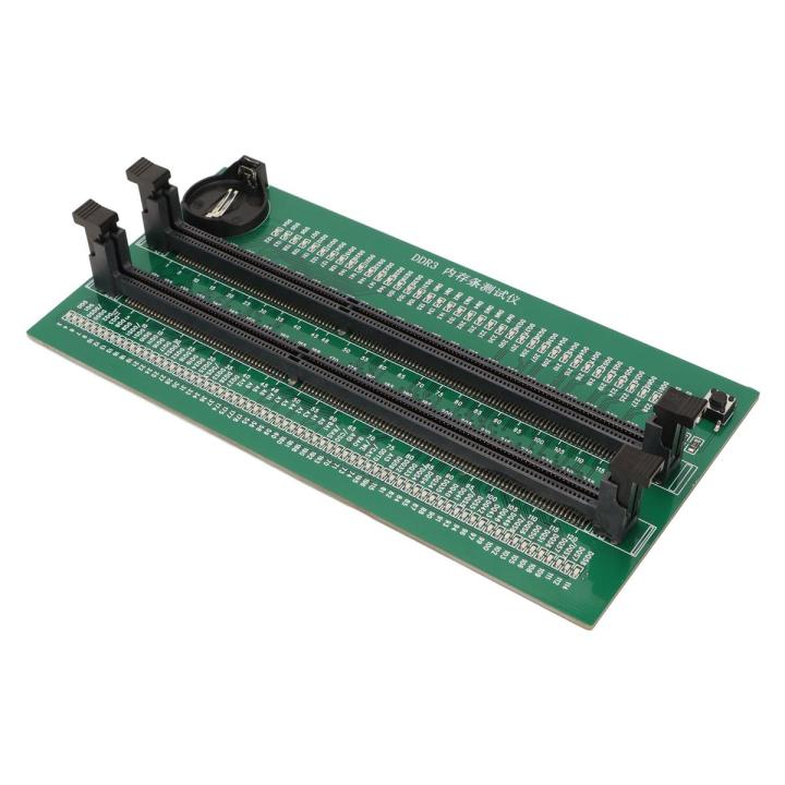 DDR3 Memory Test Card, DDR3 Memory Tester Durable Sturdy PCB for Desktop Memory