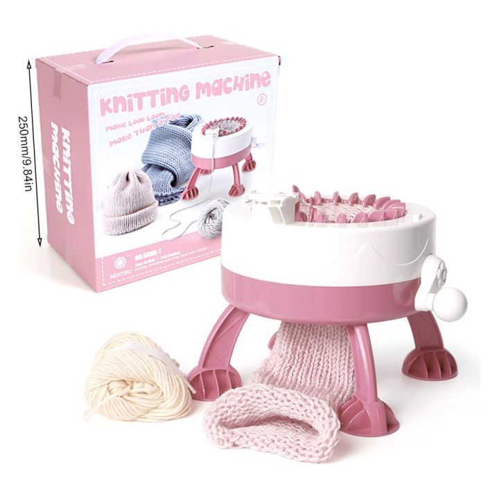 HA%20Children%20Bib%20Cylinder%20Weaving%20Machine%20Knitting%20Machine%20Weaving%20Wool%20Toy-Pink%20HS-689B-1%20-%20Image%204