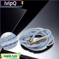 HoneyYami ivipQ -526 24 Core Silver Plated Earphone Upgrade Cable,With/QDC/MMCX/2PIN/TFZ/3.5/4.4/For LZ A7 ZSX C12 V90 NX7MK4/BL-03. 