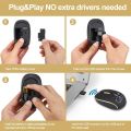 2.4GHZ USB/Type C Wireless Mouse Office Gaming Mice for Macbook Pro USB Ergonomic Computer Silent Mouse PC Laptop Accessories. 