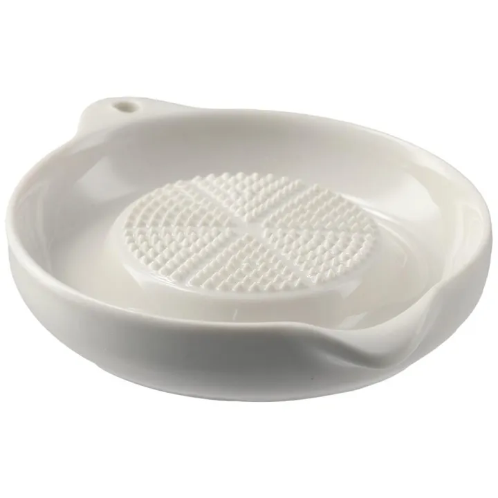 White%20Ceramics%20Grater%20Plate%20Cleanable%204.37*3.62*0.8%20Inch%20Ceramic%20Ginger%20Puree%20Grinder%20Grinding%20Tool%20Garlic%20Grinding%20Wasabi%20Grater%20Garlic%20-%20Image%205