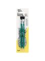 Mont Marte Signature Eraser Pencil Set – 2 Pcs, 7mm Wooden Body with 4mm White Eraser Strip.