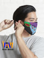Evangelion Unit-01 Face Six Layers Protective FaceMask For Men And Women  Six Layer Stylish Face Mask For Men And Women. 