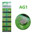 10 Pcs Button Cell Batteries 1.55v ag1/364a/lr621w/sr621sw/cx60/lr60 Alkaline Batteries for Watch.