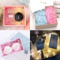DIY Colorful Shredded Crinkle Paper Raffia Candy Boxes Wedding Marriage Home Decoration Party Gift Packaging Filling Material.
