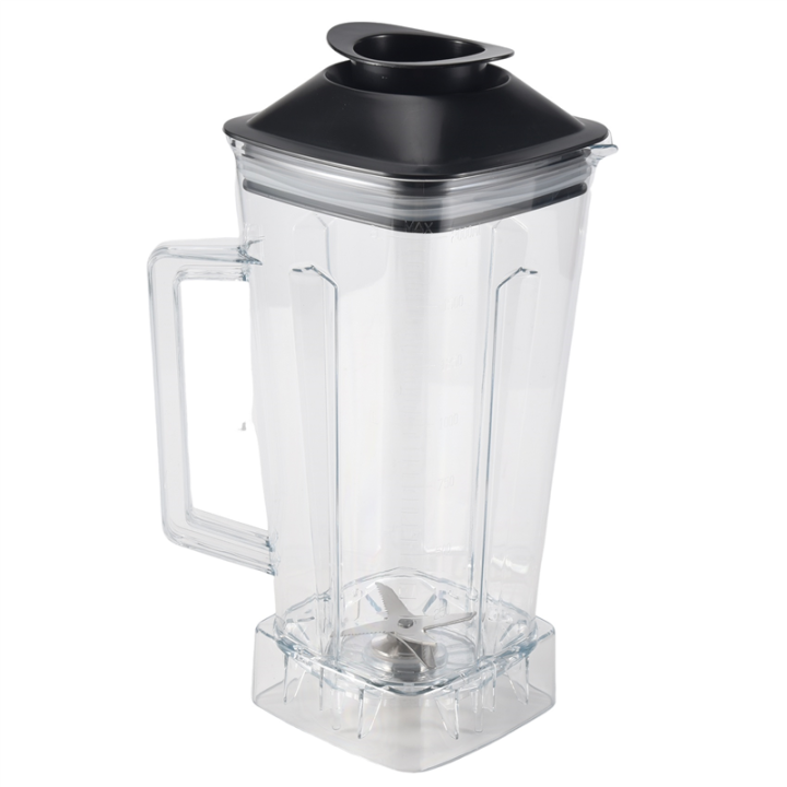 Spare Jug for Blender Replacement Part Transparent 2L Capacity Blender Spare Compatible for SILVER Blender