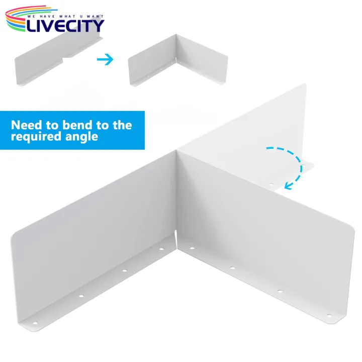 Gutter%20Valley%20Splash%20Guard%20Easy%20Install%20Gutter%20Valley%20Splash%20Guards%20with%20Screws%20Effective%20Rain%20Diverter%20for%20Roofing%202/4pcs%20Set%20Gutter%20Splash%20Guard%20-%20Image%2010