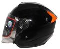 STM-603-Bike Helmet for Men - Glossy Black.