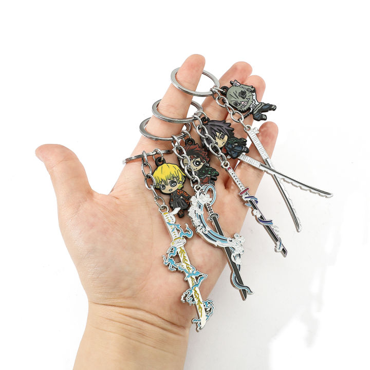 Anime%20Demon%20Slayer%20Katana%20Keychain%20Tanjiro%20Inosuke%20Agatsuma%C2%A0Zenitsu%20Key%20Ring%20Manga%20Fans%20Souvenir%20Collect%20Men%20Women%20Gift%20-%20Image%206
