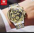 OLEVS 9947 Mens Watch Chronograph Luxury Diamond Dress Wrist Watches Waterproof Luminous. 