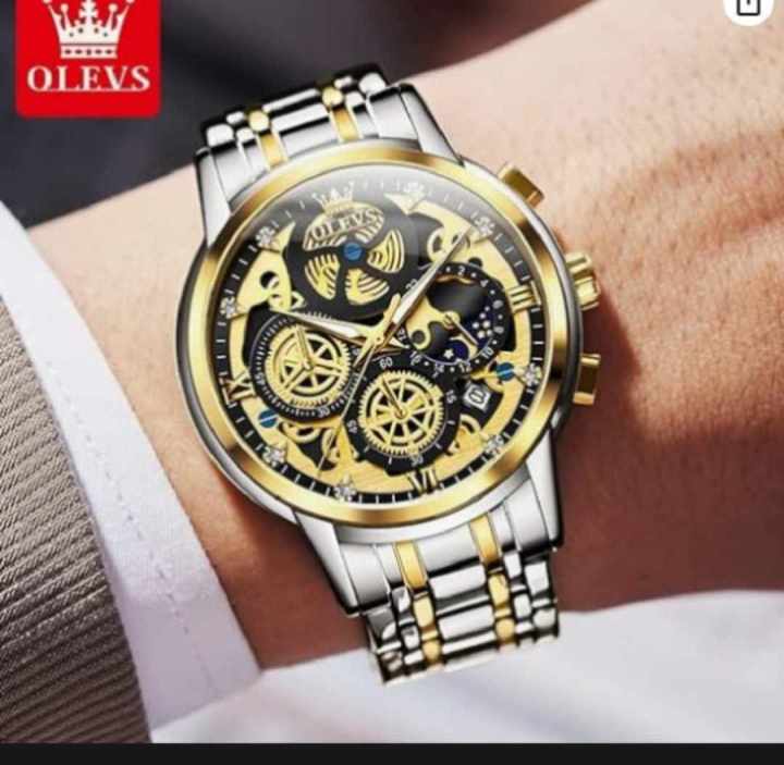 OLEVS%209947%20Mens%20Watch%20Chronograph%20Luxury%20Diamond%20Dress%20Wrist%20Watches%20Waterproof%20Luminous%20-%20Image%203