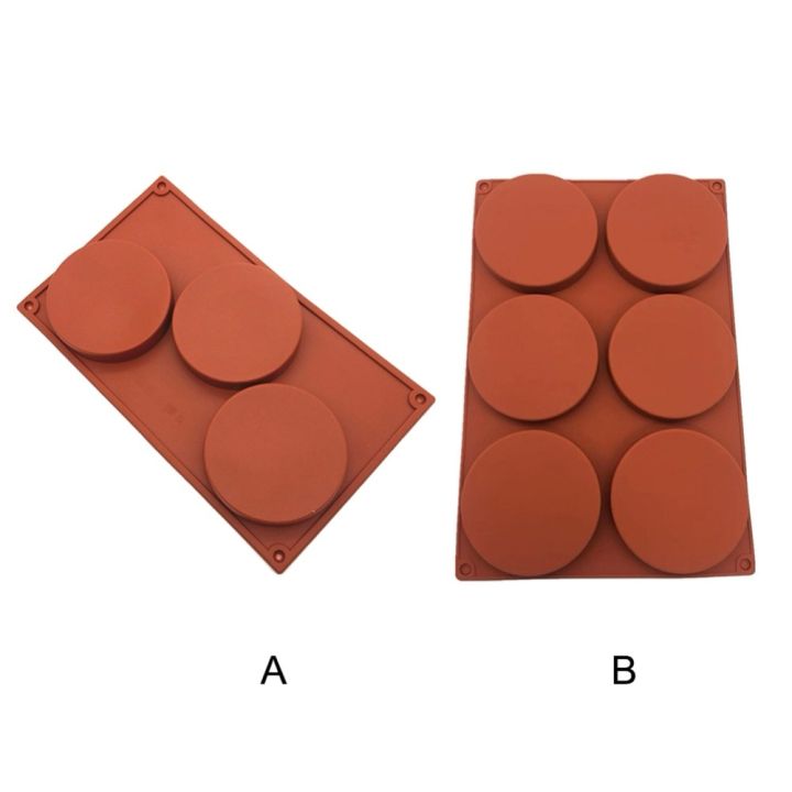 %E3%80%90happy%20one%E3%80%913/6%20Holes%20Large%20Round%20Disc%20Candy%20Silicone%20Mold%20Shallow%20Cylinder%20Cake%20DIY%20Handmade%20Chocolate%20Mold%20Silicone%20Baking%20Molds%20-%20Image%204