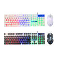 Limei GTX300 Punk Edition Keyboard Mouse Set Floating round keycaps eat chicken game office. 