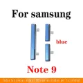 Power button For Samsung Galaxy Note 8 N950 F Note 9 N960 F Power and Side Button Keys button on off volume up and down button on the side Replacement Part. 