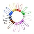 Colourful Stainless Steel Safetypin-48pcs. 