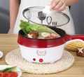 Multi Cooker 1.5L Multifunctional non-stick Electric Steamer Rice Cooker Frying Pan Cooking Pot. 