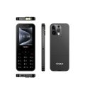 4 sim Support look like iphone Super look touch Feature Mobile Phone 2.4 iches display.