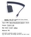 USB C PD EN-EL14A Dummy Battery EP-5A Mobile Power Adapter Cable For Nikon D3100 D3200 D3300 D3400 D3500 D5100 D5200 D5300 D5500. 