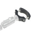 360 Degree Bicycle Motorcycle Handlebar Clip Mount Pipe Clamp Bracket for GOPRO 9 / 8 for Insta360 ONE X Action Camera.