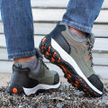 Brand Work Safety Boots Men Steel Toe Shoes Work Boots Indestructible Shoes Puncture-Proof Safety Work Shoes Men Work Sneakers BunnyGarden. 