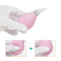 Water drop type newborn baby supplies medical PVC nasal aspirator pump Nose cleaner type cold and snot cleaning silicone head elevator.