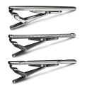 3 Pcs Tie Clips for Men Tie Bar Clip Set for Regular Ties Wedding.