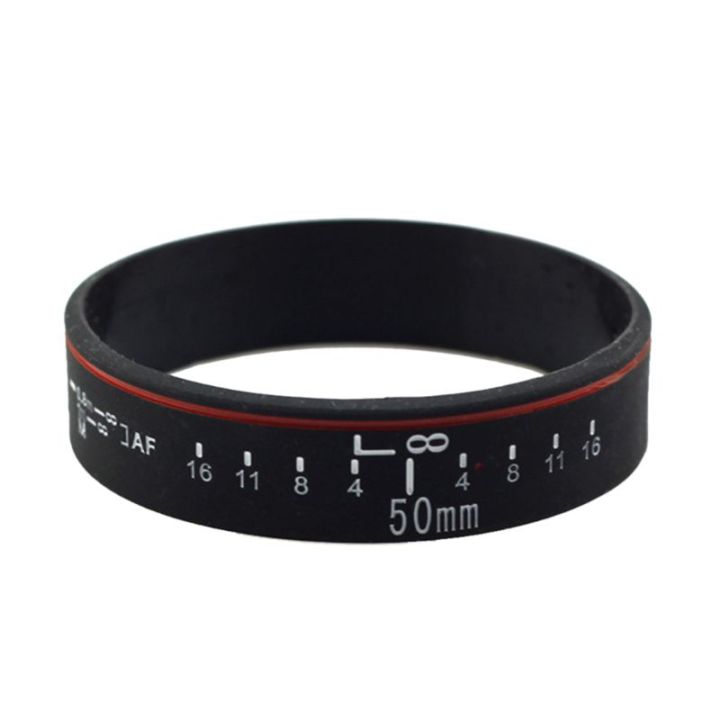 【YIYANGMAOYI111】Fashion Silicone Camera Lens Wristband Photographer Band for Canon Camera Photo Studio Accessories Lovers