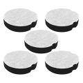 5Pack Replacement Filter for Bissell PowerForce Compact Lightweight Upright 1520&2112 Series Vacuum Cleaner,Part 1604896. 