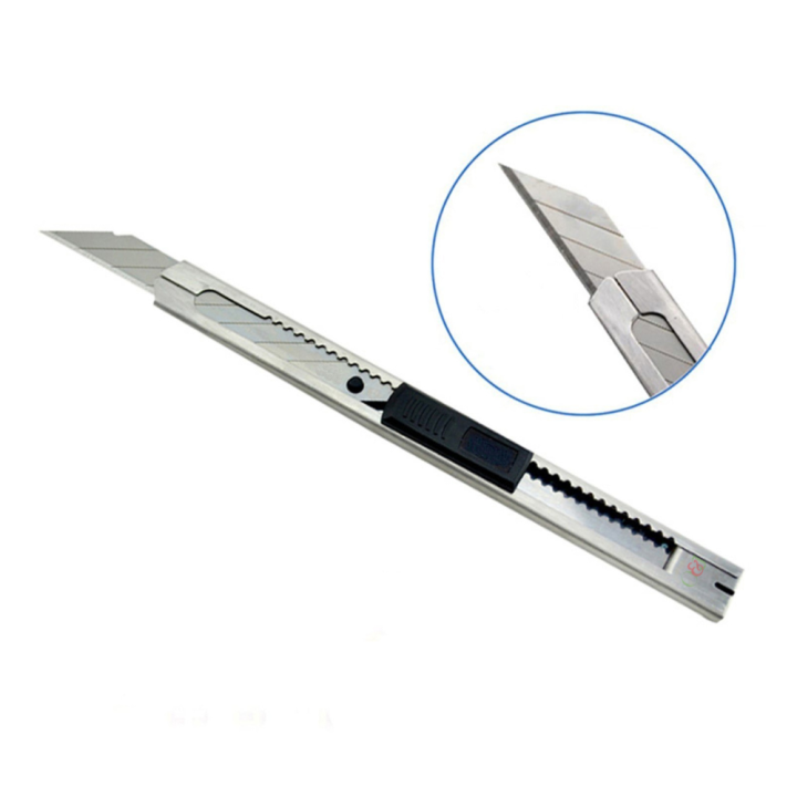 Stainless Steel Auto-Lock Cutter Knife [ Pack of 1 ] | Daraz.com.bd