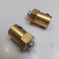 17mm Length COOPER Hex Motor Shaft Coupling 6mm Brass Hex Coupler 17mm For DC Gear Motor Shaft Smart Toy Car Wheels Joint. 