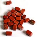 【happy one】100g/lot natural red jasper crystal tumbled stone Gemstone mineral chip natural point Beads Chakra Healing Reiki Decorations.