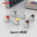 GATERON Gpro3.0 Mechanical Keyboard Switch: Condenser, Upper Cover, Three Layers of Pins, Factory Refined Shaft. 