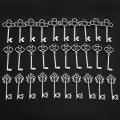 30pcs Antique Vtg old look Ornate Skeleton Keys Lot Pendant Fancy Heart. 