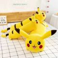 50-125Cm Large Size Pokemon Plush Anime Figure Pikachu Long Pillow Sleeping Doll High Quality Pet Kawaii Toy Model Child Gift.