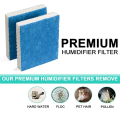 8Pcs HFT600 Humidifier Wicking Filters T Compatible for Tower Humidifier HEV615 HEV620, Compare to HFT600T.