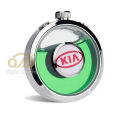 1Pieces For KIA Car Smell Air Freshener Conditioning Alloy glass Auto Vent Outlet Perfume Clip Fresh Aromatherapy Fragrance for K3/RIO/K5/Cerato/Picanto/Sorento/Rondo/Sephia/Koup（model：kia【41*50mm】）. 