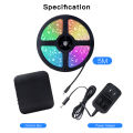 MOES Wifi Smart Ambient Lighting TV Backlight HDMI 2.0 Device Sync Box Led Strip Lights Kit Alexa Voice Google Assistant Control.