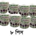 GRAMEEN Toilet Tissue Paper - White -8 PCS. 