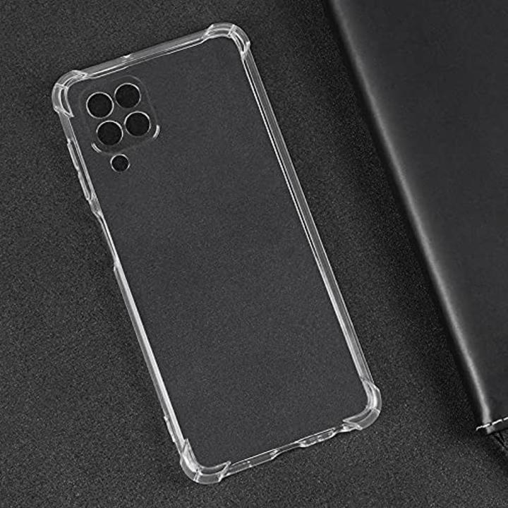 Samsung Galaxy A22 4G Camera Protection Premium Silicone Case Crystal Clear Soft Tpu Ultra-Thin Transparent Flexible Protective Mobile Phone Back Cover - Phone Back Cover