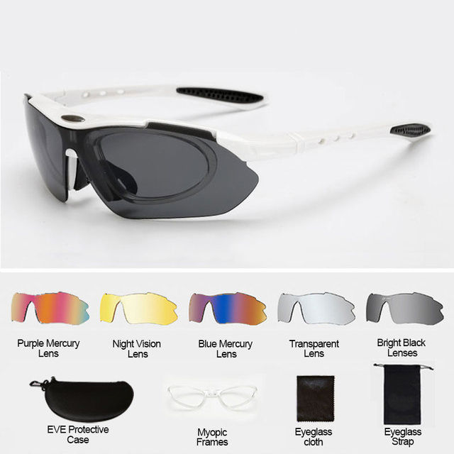 HoneyYami%20Sports%20Men%20Ladies%20Sunglasses%20Road%20Bike%20Glasses%20Mountain%20Bike%20Cycling%20Protection%20Goggles%20Glasses%20Bike%20Glasses%20Protection%205%20Lenses%20-%20Image%207