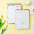 Tear-off Meal Planner Weekly Organizer Desk-friendly Structured Layout Grocery List Refrigerator Magnet Pre-printed Magnetic Notepad for Home Management Meal Prep Busy Families Grocery Shopping Diet. 