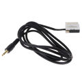 1Pc 3.5mm aux-in mp3 adapter cable for peugeot 307 308 407 C2 C5 RD4 O4C3. 