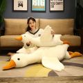50cm Mini Lying Duck Plush Toys Kawaii Animal Goose Mat Pillow Stuffed Soft Cushion for Children Girls Birthday Gift.